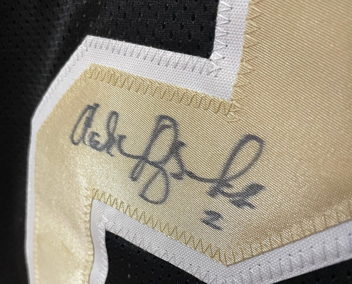 Aaron Brooks Autographed New Orleans Saints Custom Jersey - SI Certified