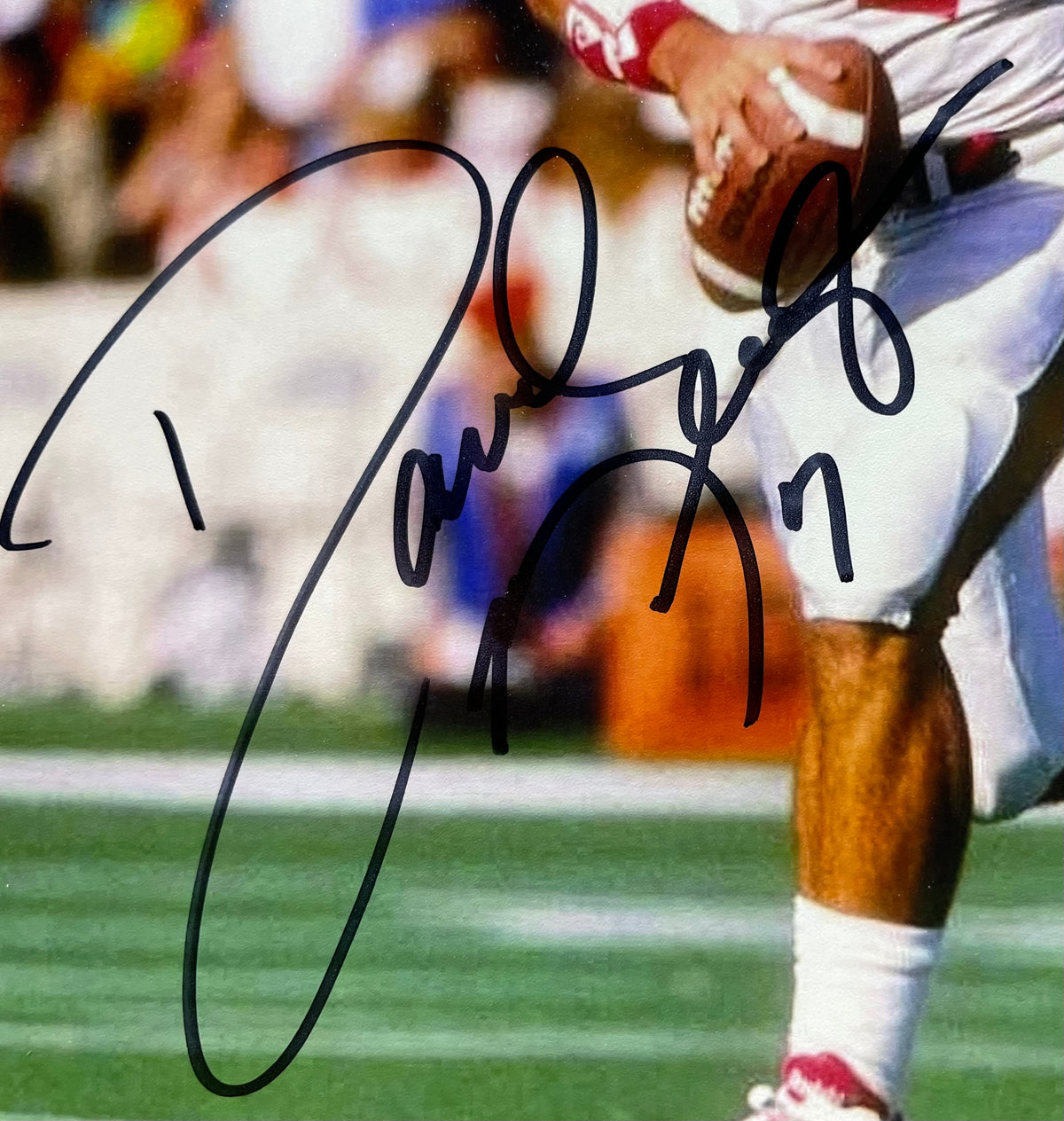 David Klingler Autographed Houston Cougars 8x10 Photograph