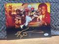 Ricky Williams Autographed Texas Longhorns Heisman Trophy Photograph - JSA Certified