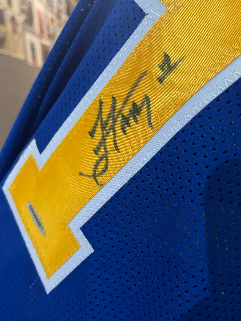 Jordan Farmar Autographed UCLA Custom Jersey- Schwartz Certified