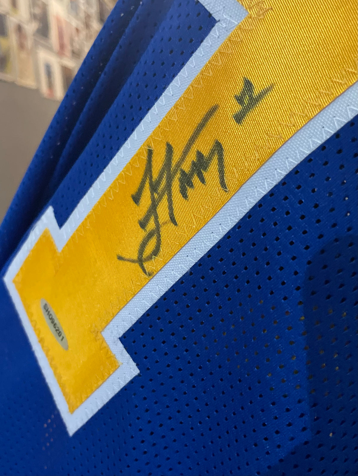 Jordan Farmar Autographed UCLA Custom Jersey- Schwartz Certified