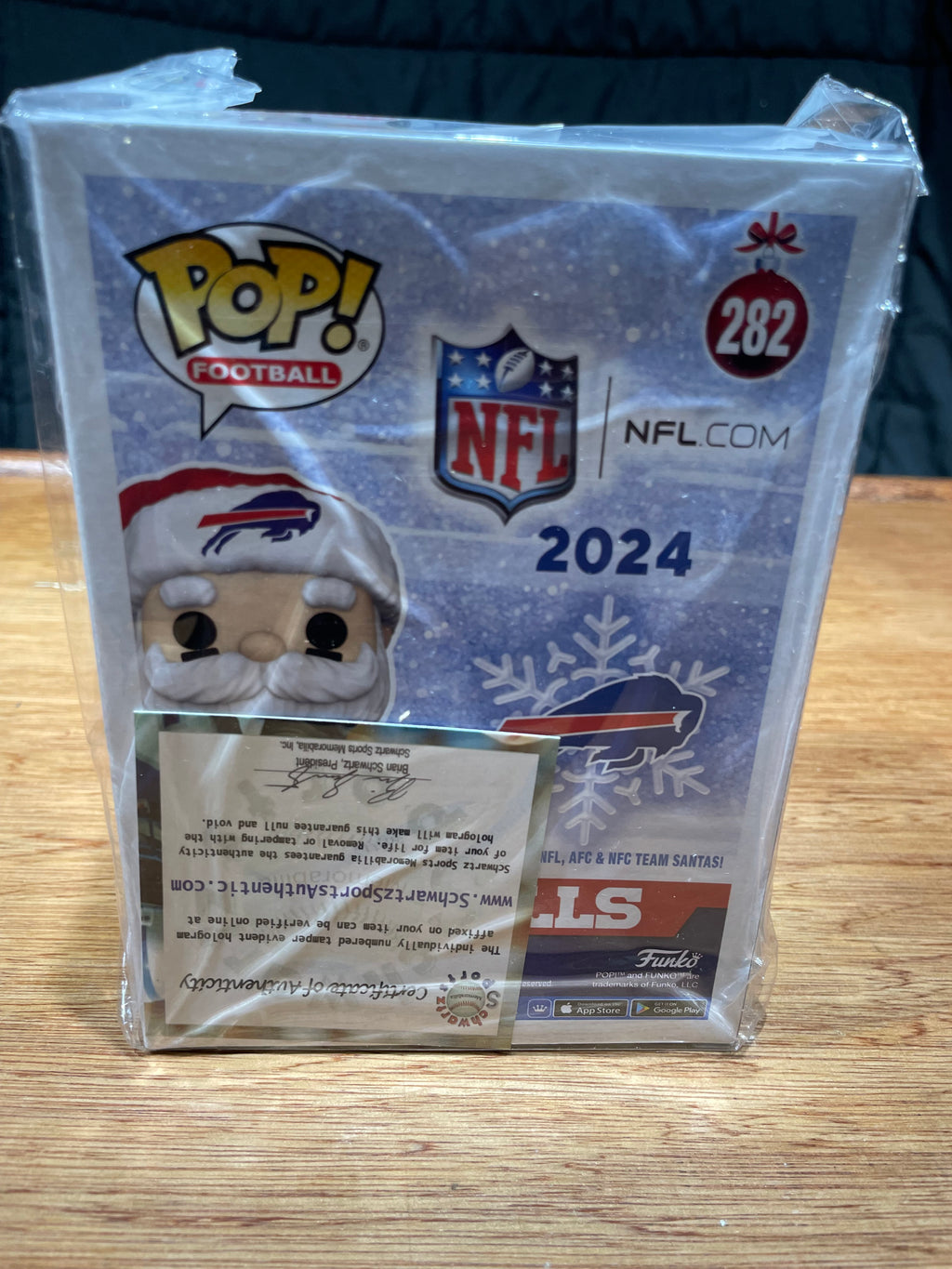 Damar Hamlin Bills Funko Pop- Schwartz Hologram and Certificate of Authenticity