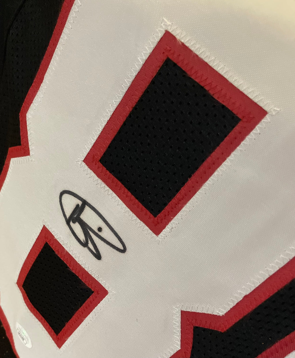Andre Rison Autographed Atlanta Falcons Custom Jersey - JSA