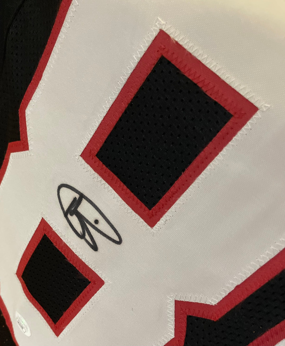 Andre Rison Autographed Atlanta Falcons Custom Jersey - JSA