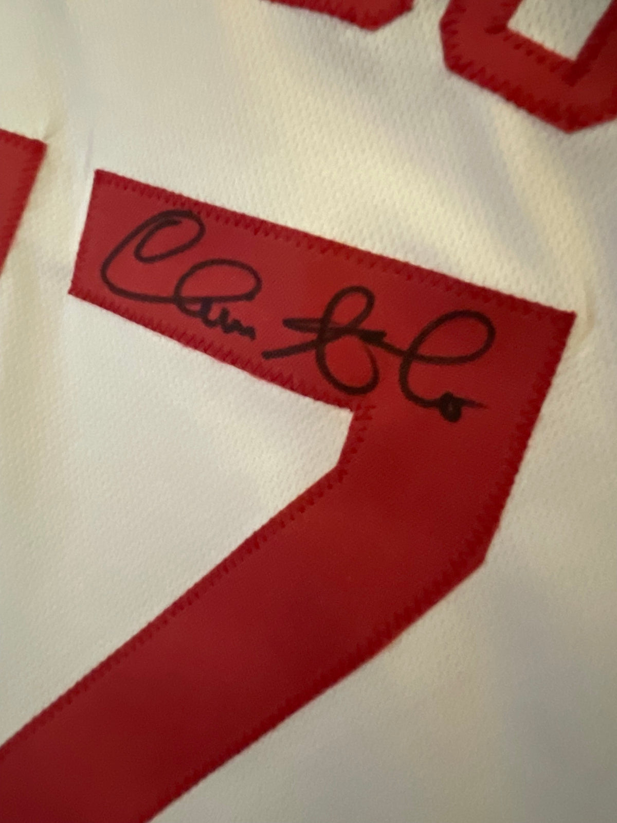 Chris Sabo Autographed Cincinnati Reds Custom Jersey - Wilder Side of Sports Certified