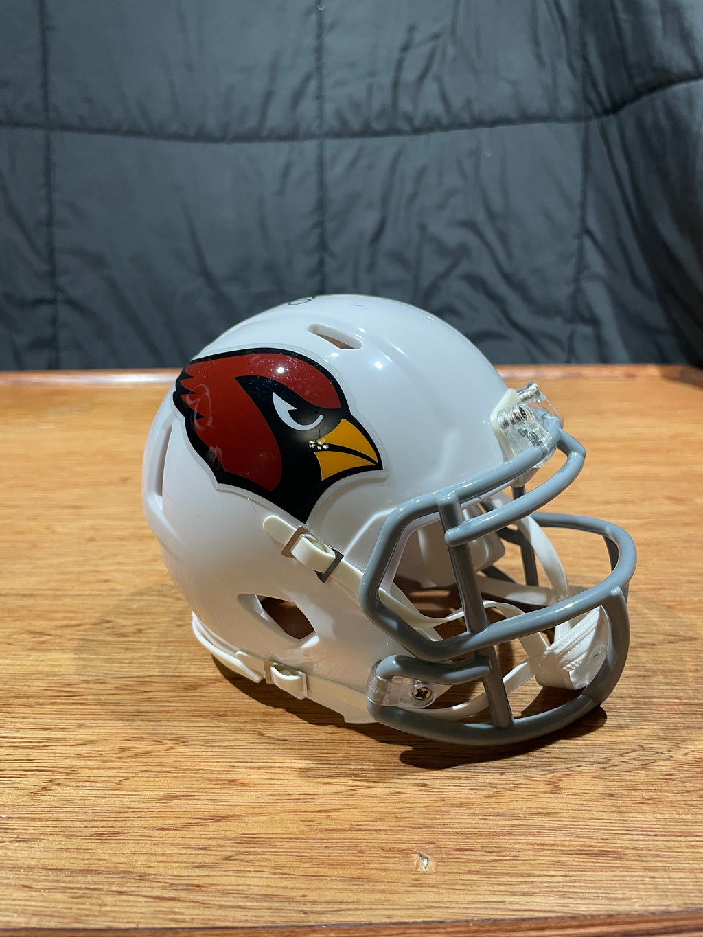 Ottis “O.J.” Anderson Autograghed Cardinals Mini Helmet - Schwartz Certified