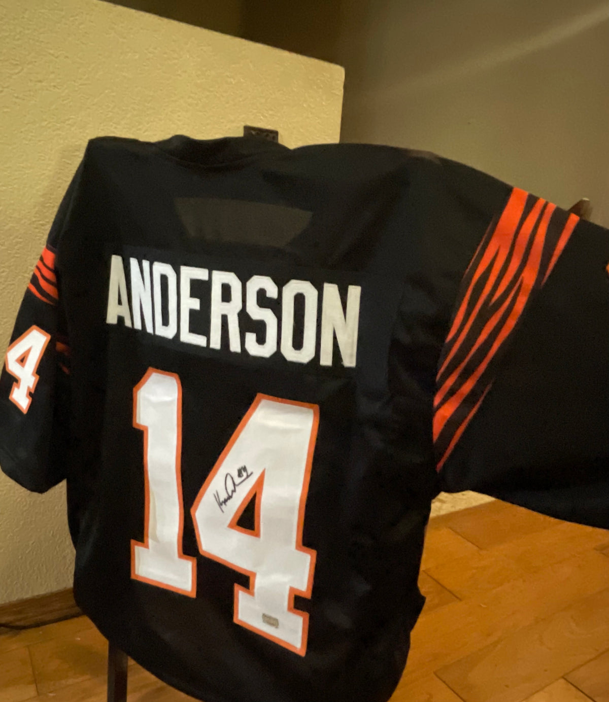 Ken Anderson Autographed Cincinnati Bengals Custom Jersey - Wilder Side of Sports Certified