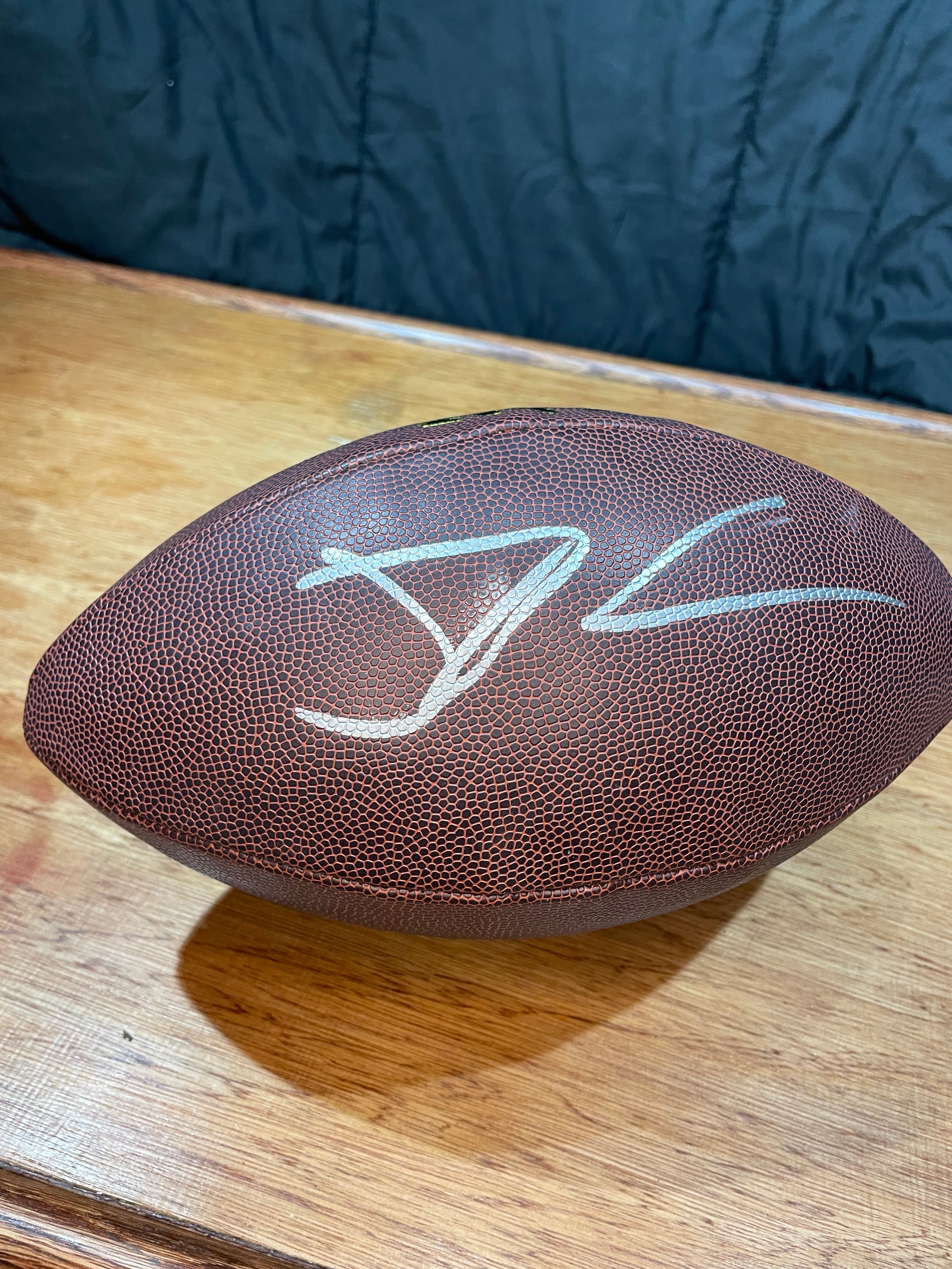 Josh Rosen Autographed Football- JSA Hologram