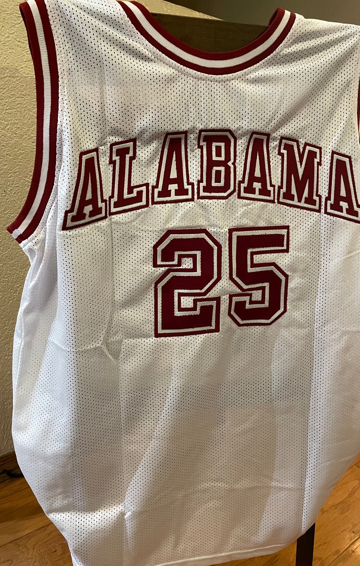Robert Horry “Big Shot Rob” Autographed Alabama Custom Jersey - Beckett Certified