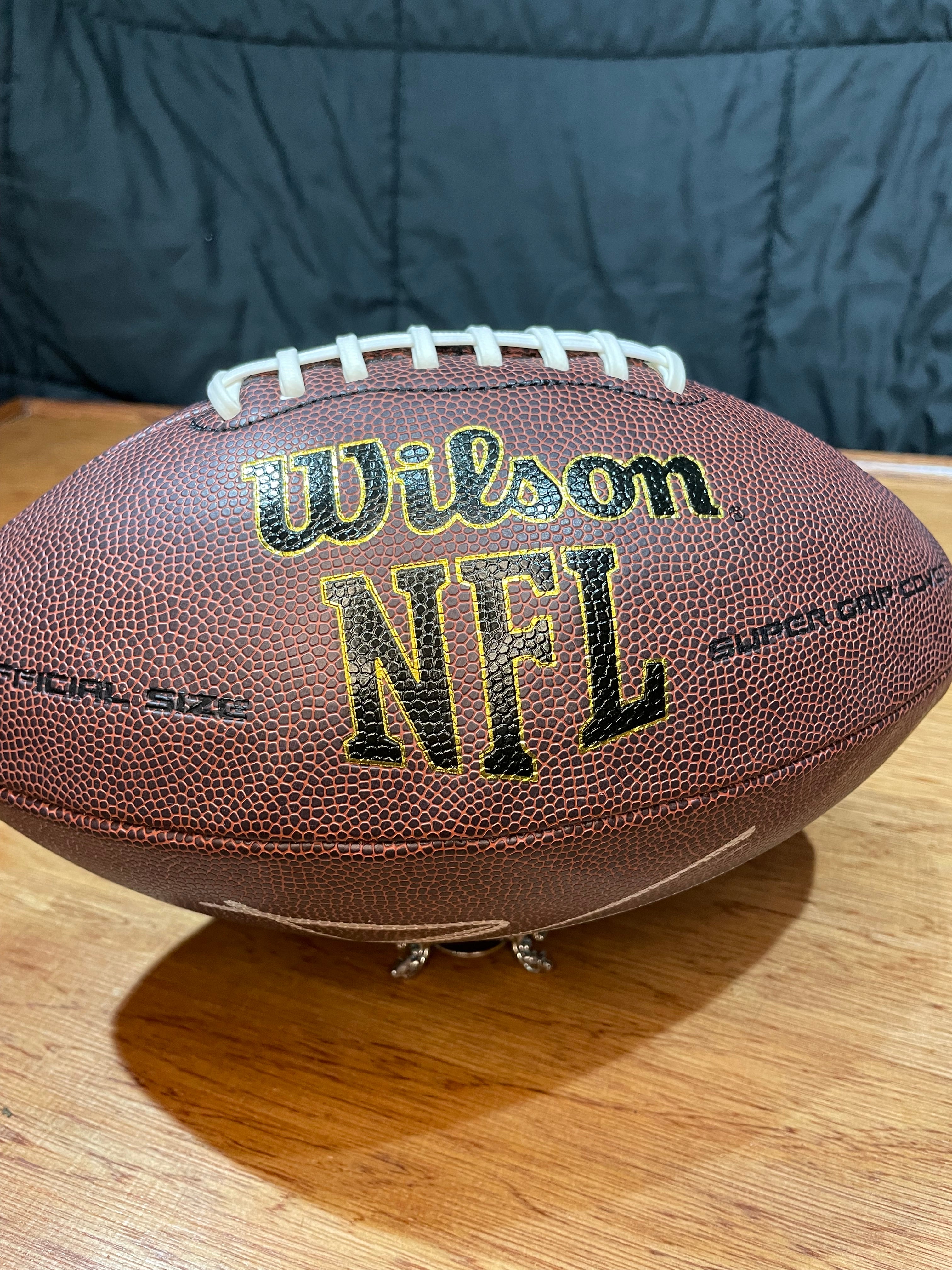 Josh Rosen Autographed Football- JSA Hologram
