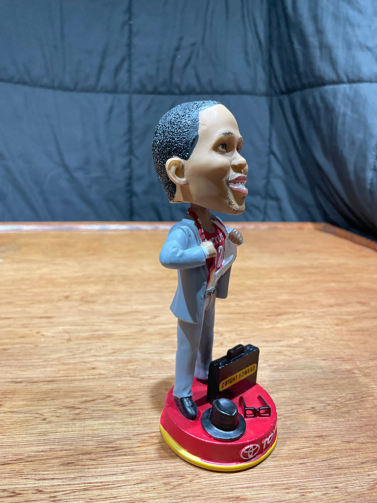 Dwight Howard Autographed Rockets Bobblehead- JSA Hologram