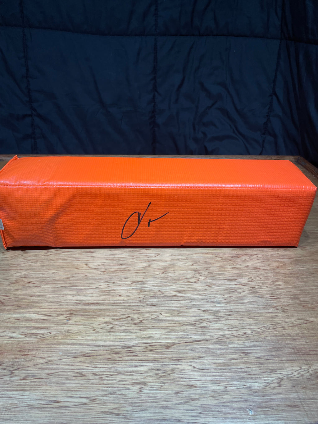 Chad “Ochocinco” Johnson Autographed End Zone Pylon- Schwartz Hologram and Certificate of Authenticity