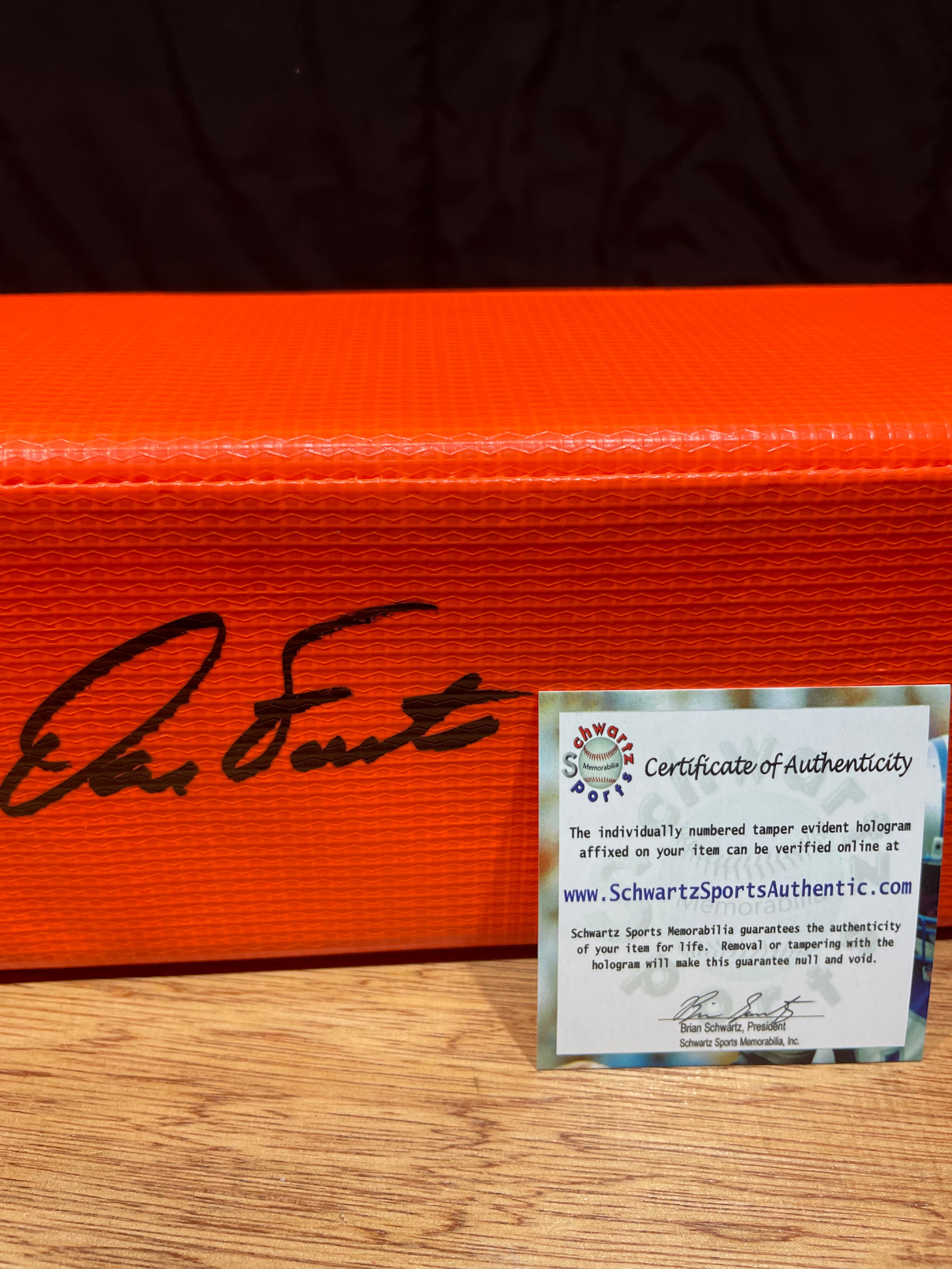 Dan Fouts Autographed End Zone Pylon- Schwartz Hologram and Certificate of Authenticity