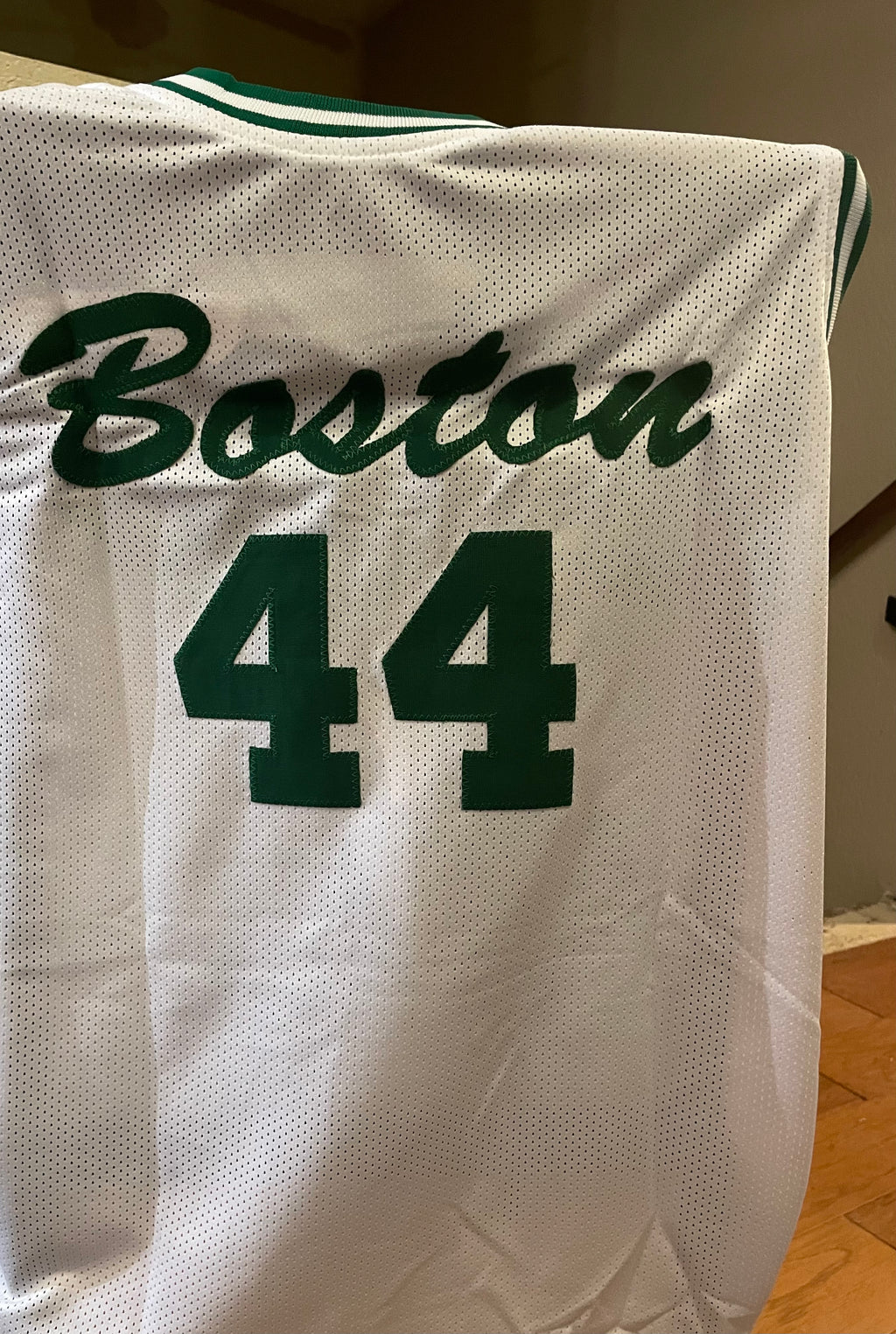 Brian Scalabrine - “White Mamba” - Autographed Boston Celtics Custom Jersey - Beckett Certified