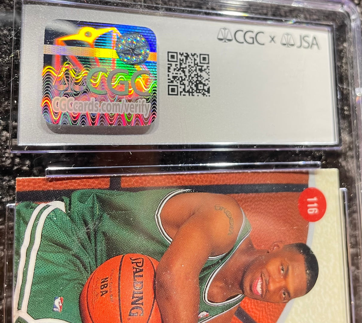 Chauncey Billups Autographed 1997-1998 Bowman’s Best Rookie Card -  CGC JSA Authentic Auto 10