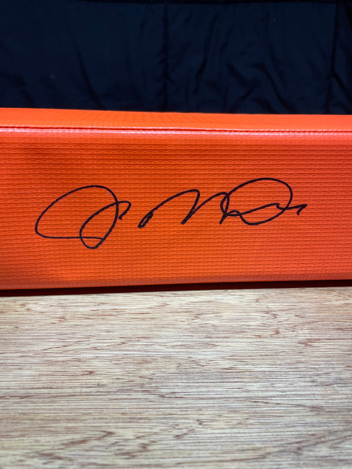 Joe Montana Autographed End Zone Pylon- Schwartz Hologram and Certificate of Authenticity