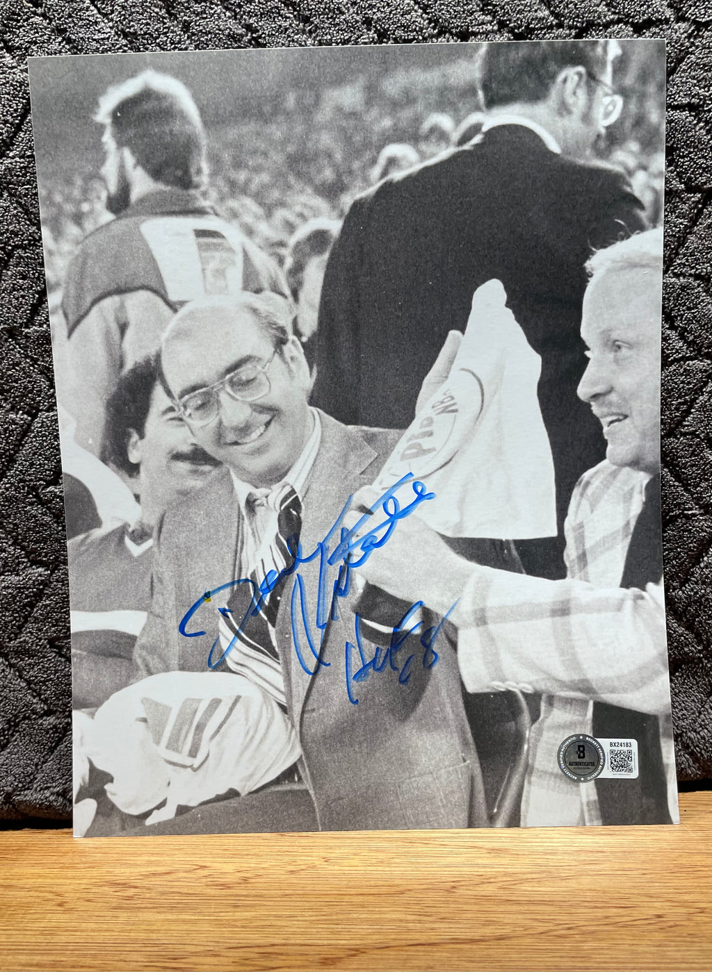 Dick Vitale Autographed 8x10 Photograph - Beckett Certified