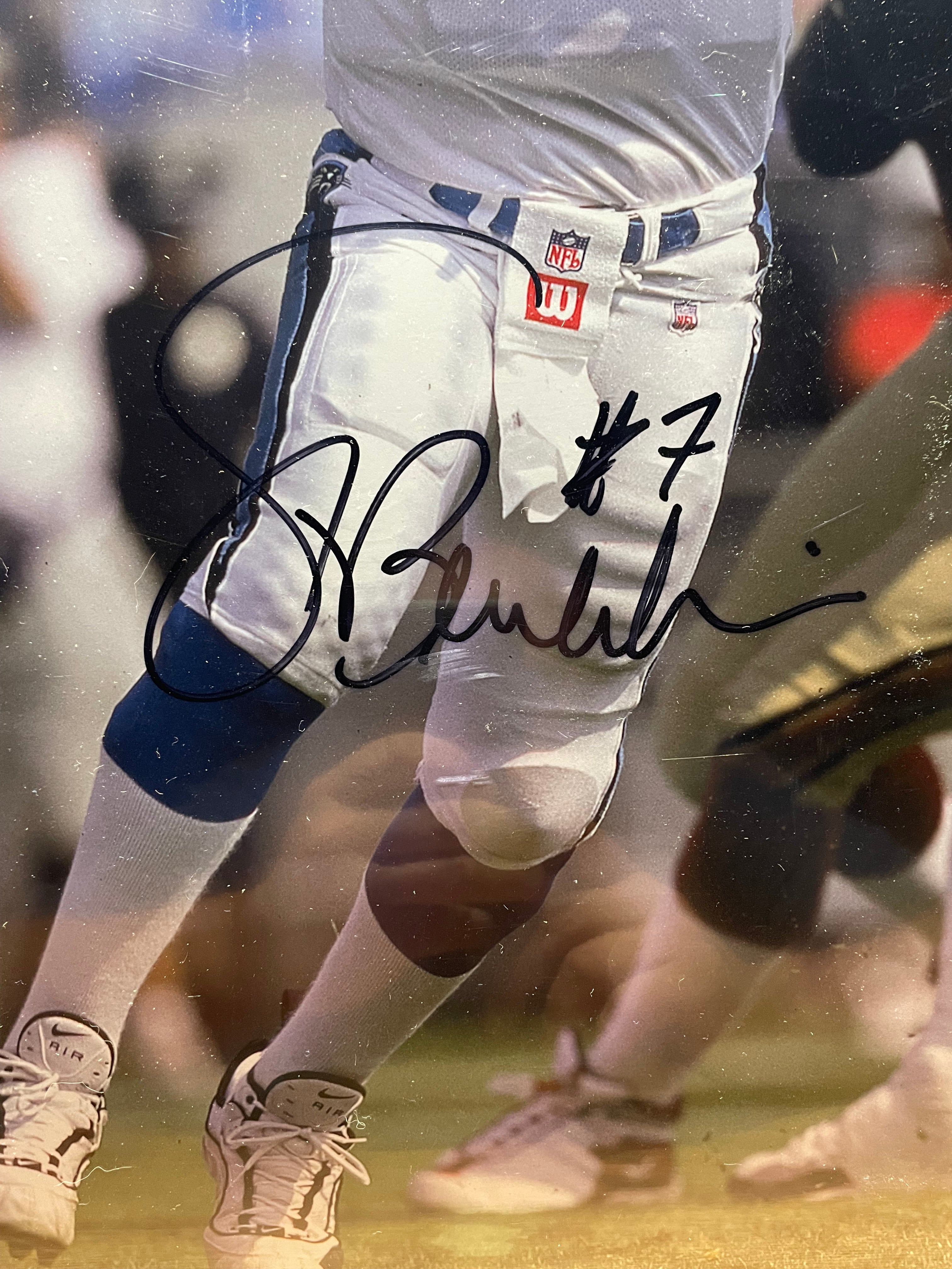 Steve Beuerlein Autographed 16x20 Photograph- Schwartz Hologram