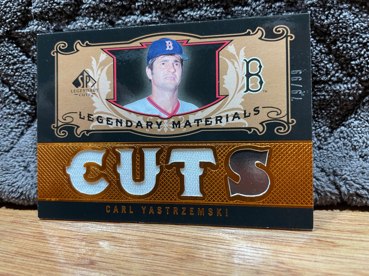 Carl Yastrzemski 2007 Upper Deck SP Legendary Cuts "Legendary Materials" - Game worn