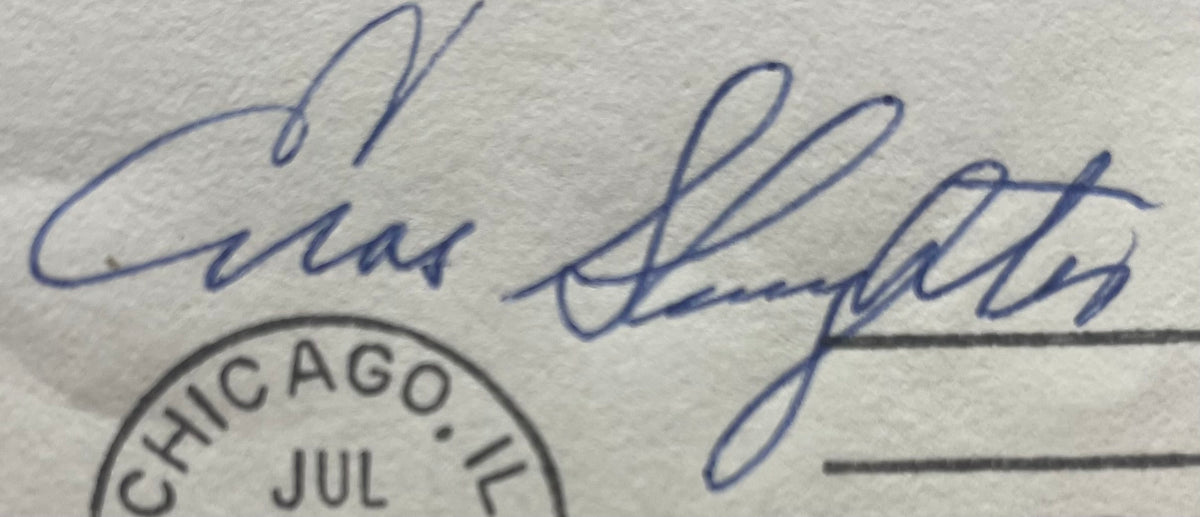 Enos Slaughter Autographed 1983 Babe Ruth First Day Cover - JSA Certified