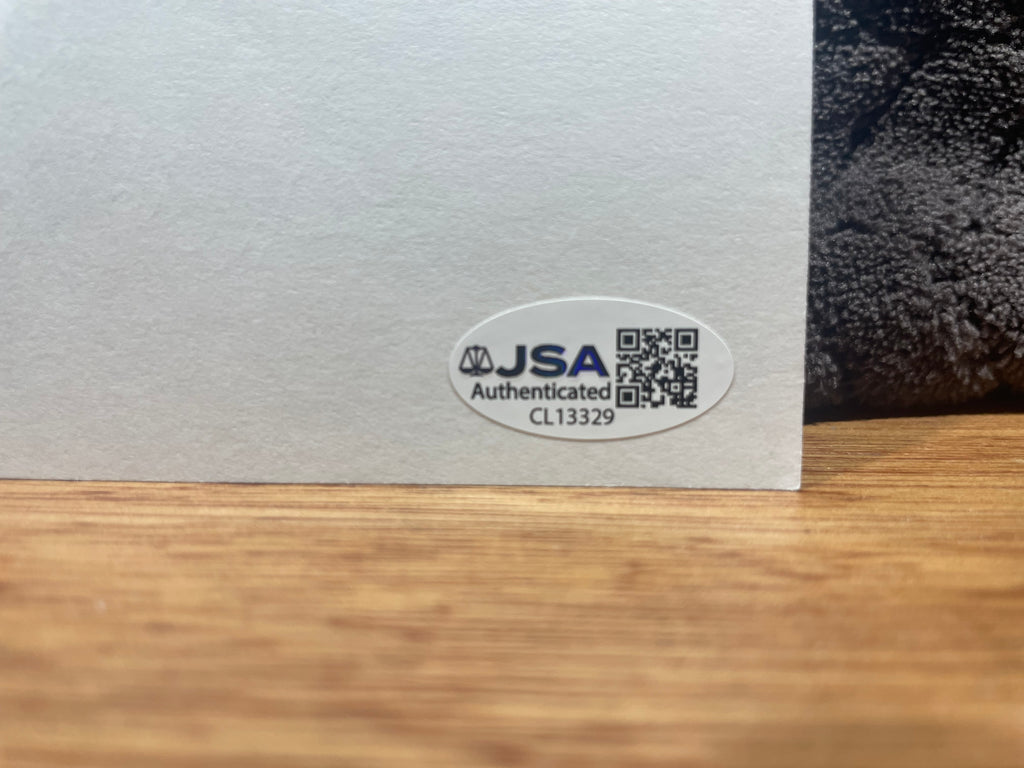 Scott Hamilton Autographed Stationary Card - JSA Certified