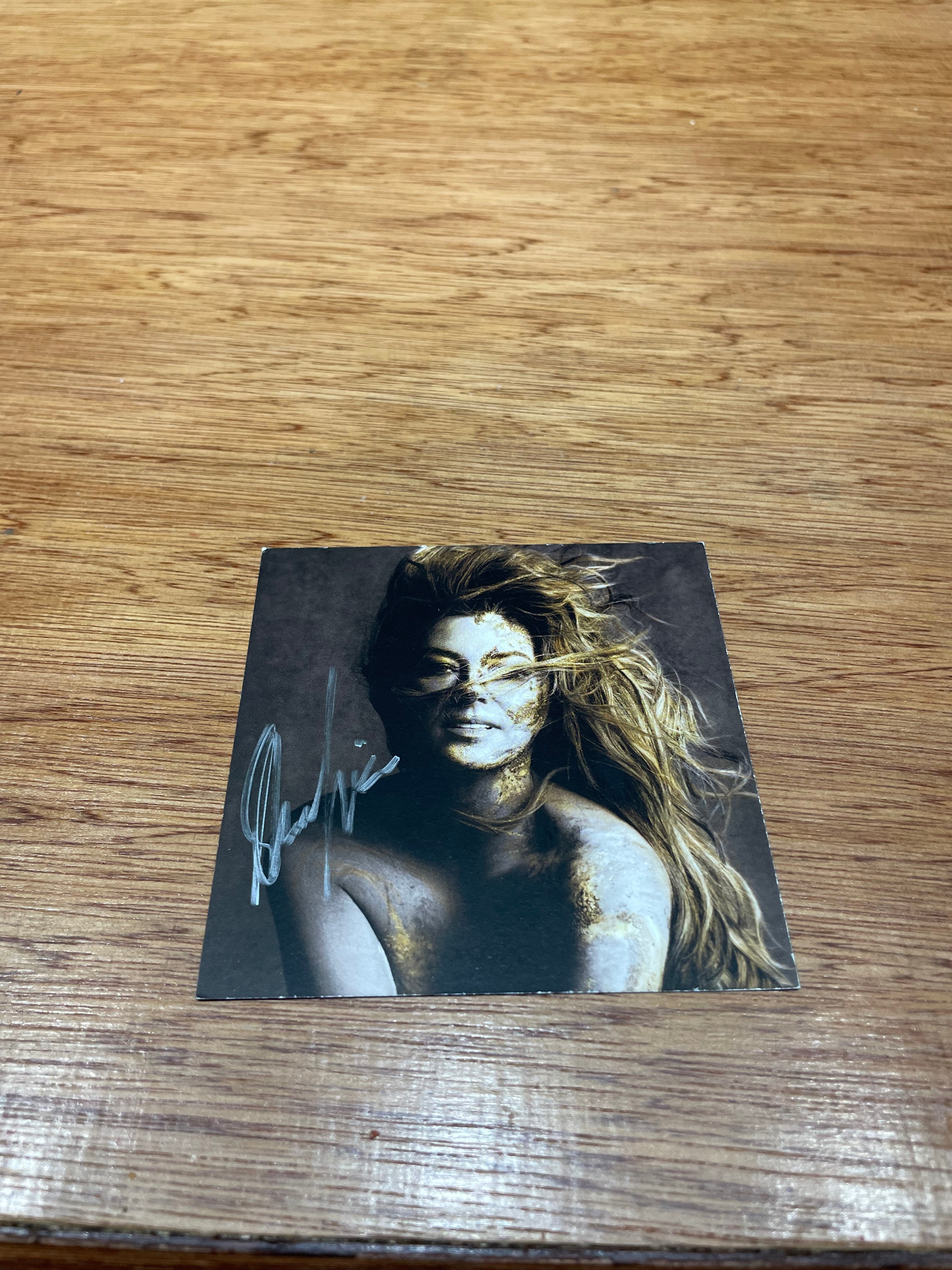 Shania Twain CD “Queen of Me” with Autographed CD Insert- JSA Hologram and Certificate of Authenticity