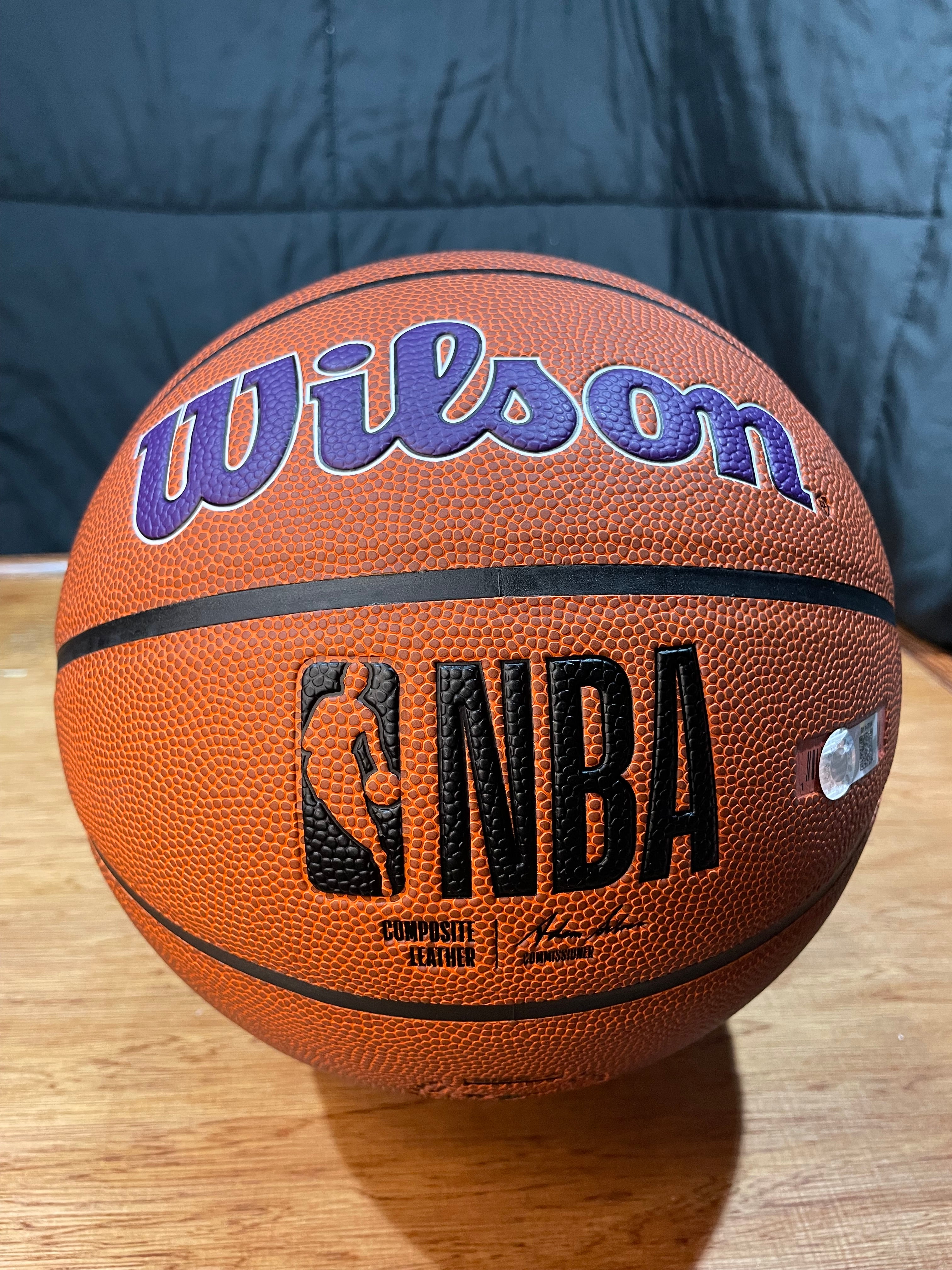 Michael Cooper Autographed Lakers Basketball- Schwartz Hologram and Certificate of Authenticity