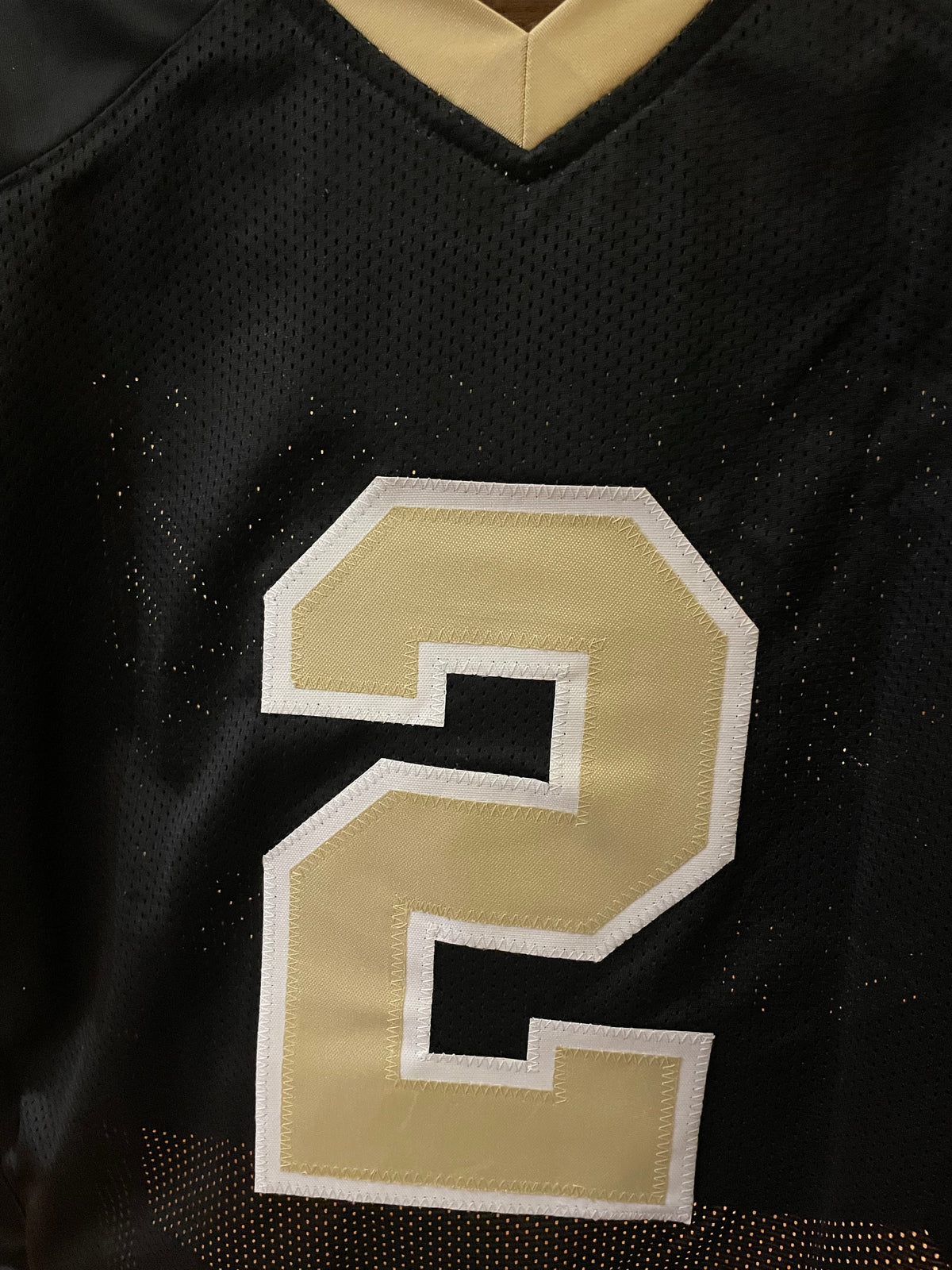 Aaron Brooks Autographed New Orleans Saints Custom Jersey - SI Certified